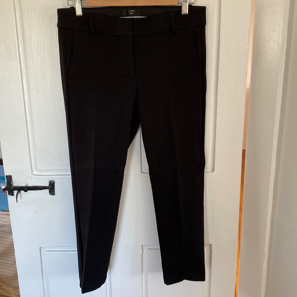 J. Crew 365 Cameron slim crop suit pant petite